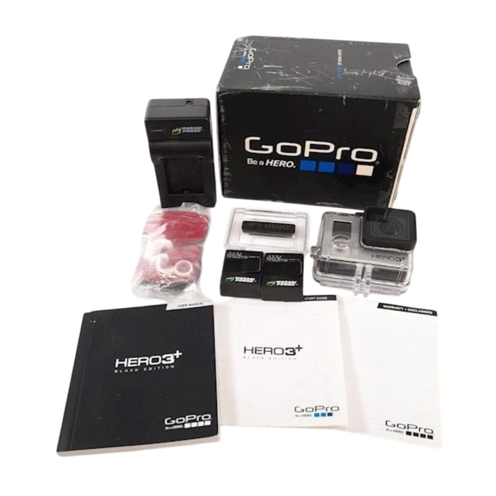 GoPro HERO3+ Action Camera with Accessories Waterproof Case Included