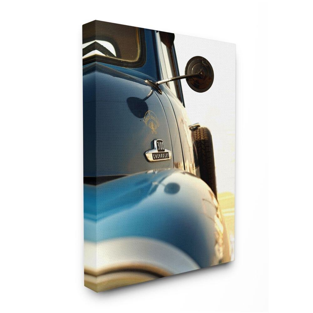 Stupell Vintage Automobile Side Detail Truck Photograph