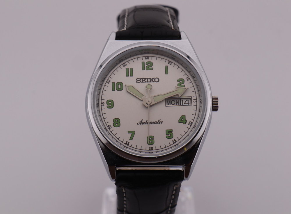 Vintage Seiko 5 Automatic 6309A 17Jewels D/D Japan made Man's Wrist Watch