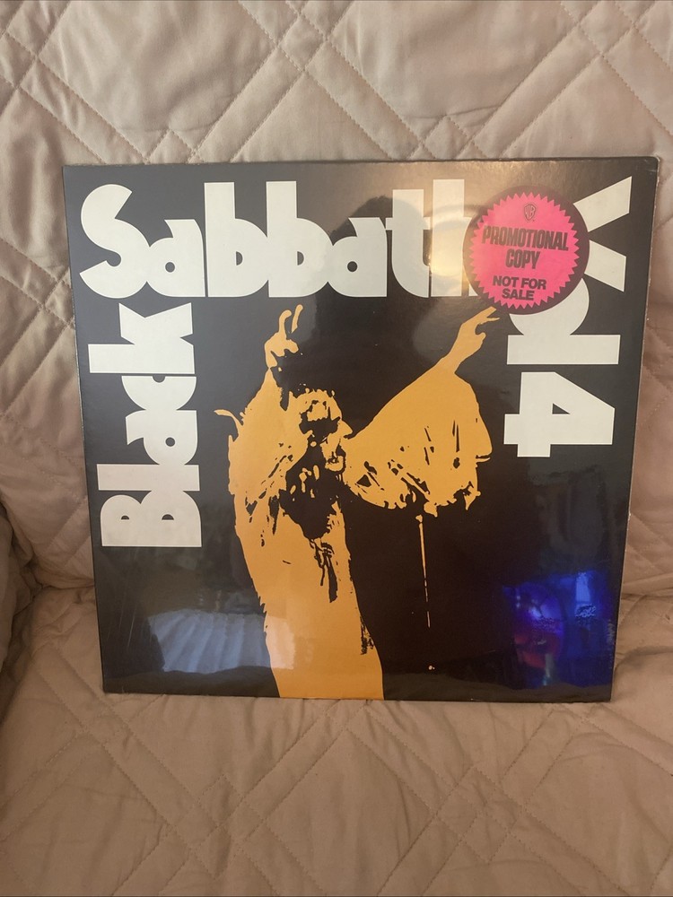 BLACK SABBATH Vol. 4 1972 FACTORY SEALED PROMOTIONAL PRESSING Near Mint #0598
