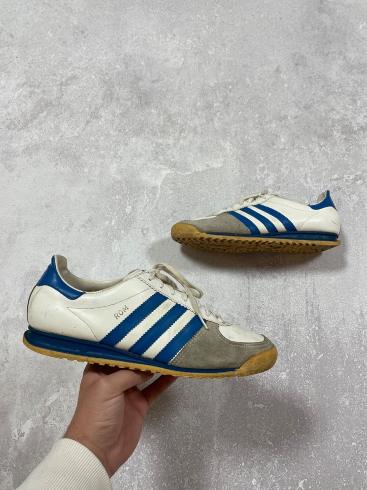 Adidas Rom Vintage Shoes Made in Yugoslavia  Rare Men's 42(9)