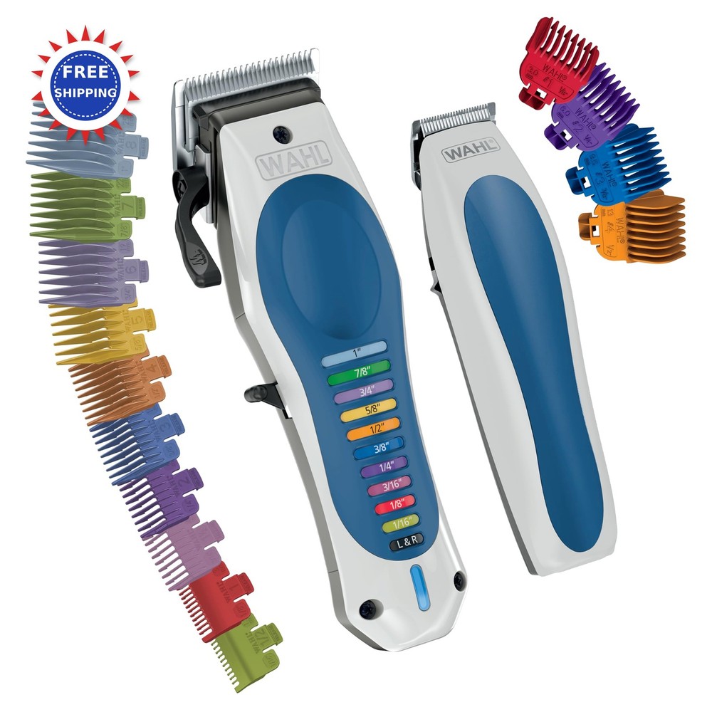 Rechargeable Cordless Hair Clippers Lithium Ion Color Pro Model 3026594 Wahl