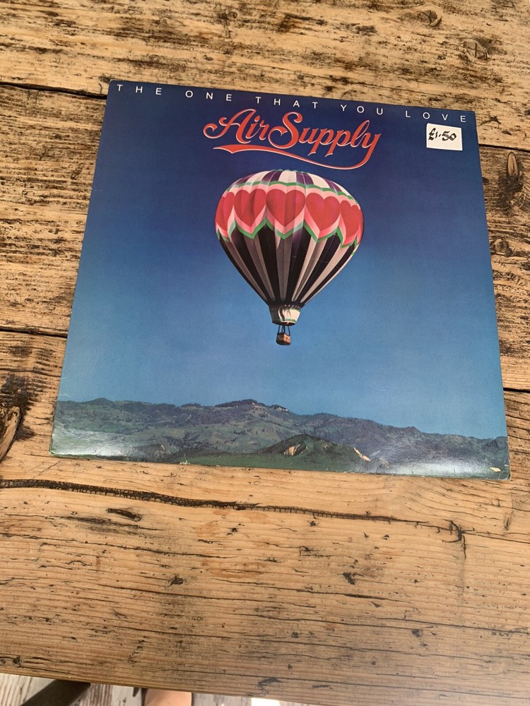 AIR SUPPLY - ONE THAT YOU LOVE EX Con VINYL LP UK A1/B1 1st Press Plays Perfect