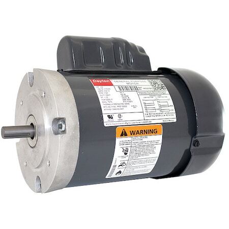 Dayton 1K057 Capacitor-Start General Purpose Motor, 1/6 Hp, 115/230V Ac