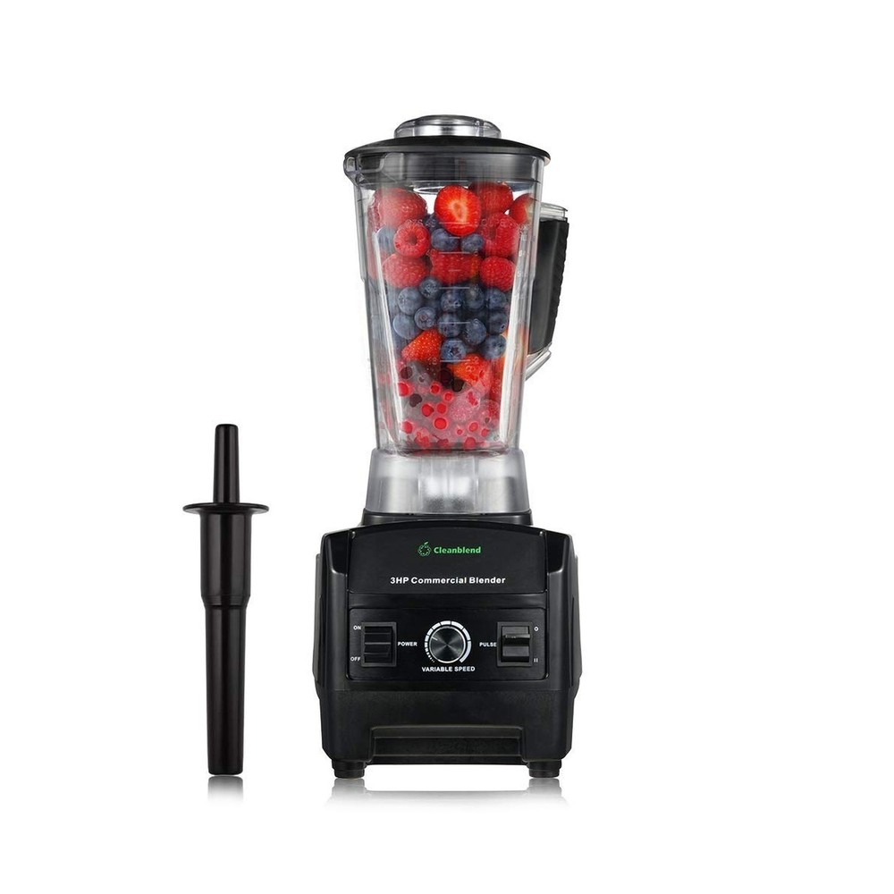 Cleanblend 1800W High-Power Commercial Blender with XL Jar