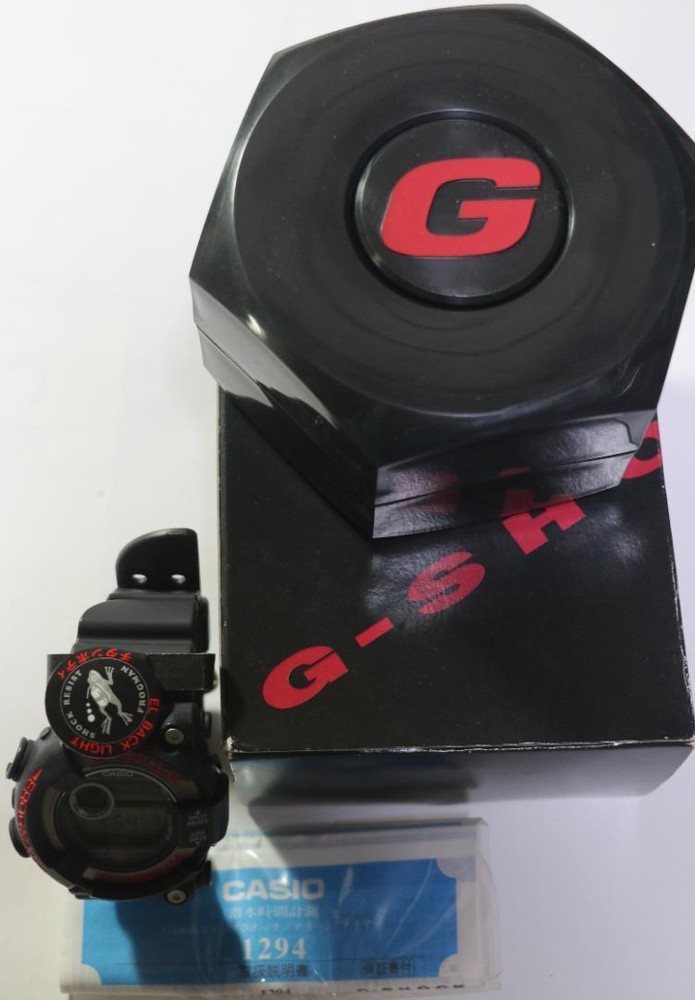 Casio G Shock DW-8200 FROGMAN Frogman Titanium Case Screw Back Men Watch Used JP