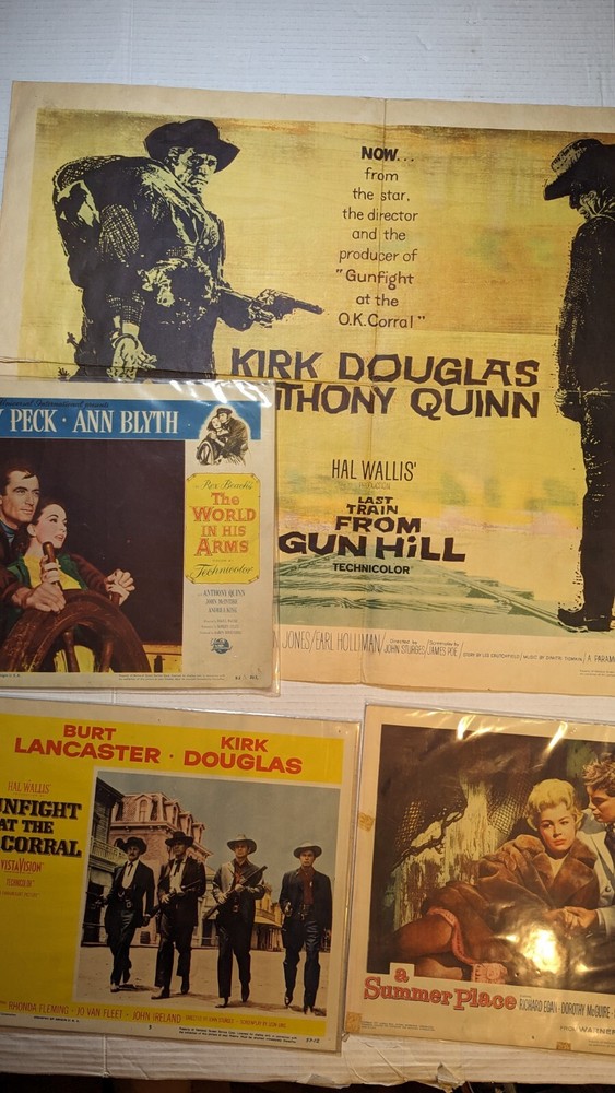 Vintage Movie Posters Lot Of 4