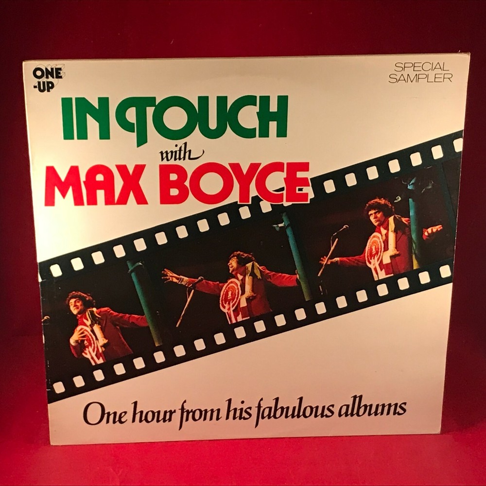 MAX BOYCE In Touch With Max Boyce 1980 UK vinyl LP EXCELLENT live concert comedy