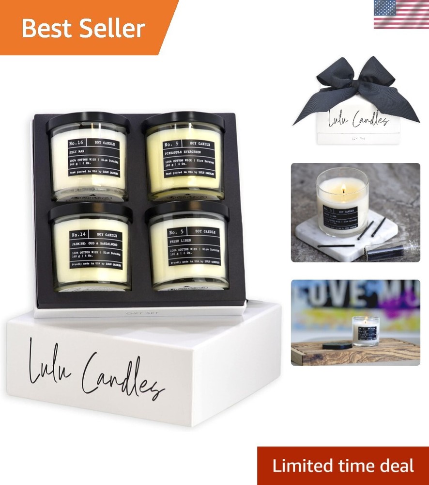 1- Jasmine Oud Sandalwood | 1- Sexy Man | 1- Fresh Linen | 1- Pineapple Everlasting