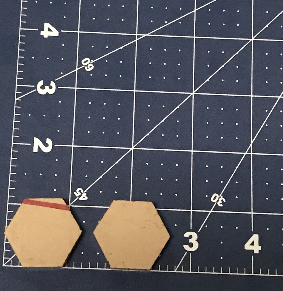 1 Inch Hexagon Silicone Mold for Resin and Epoxy Crafts-image