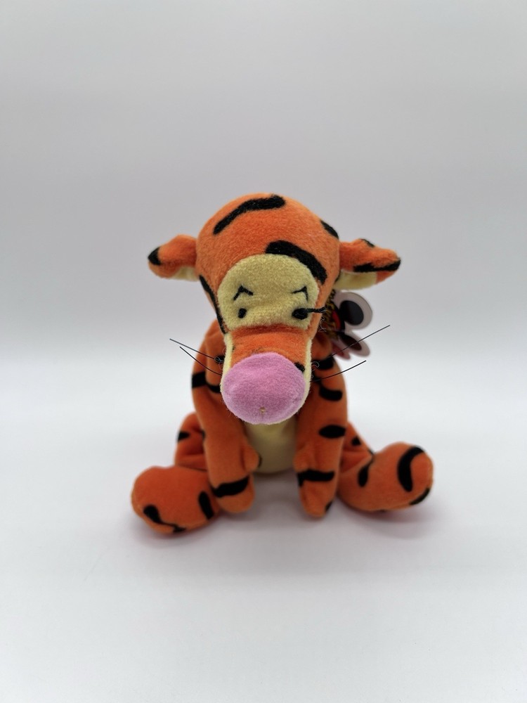 Walt Disney Winnie the Pooh Mini Bean Bag Tigger Plush Stuffed Animal Toy 9”