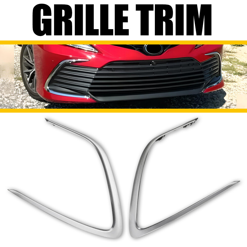 Fit 2021-2023 Toyota Camry LE XLE Front Bumper Grille Grill Strip Trim