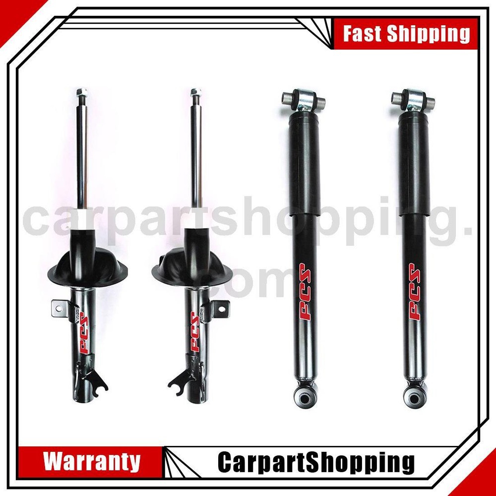 4 FCS Shock Absorber Strut Assembly Rear Front For Ford Focus