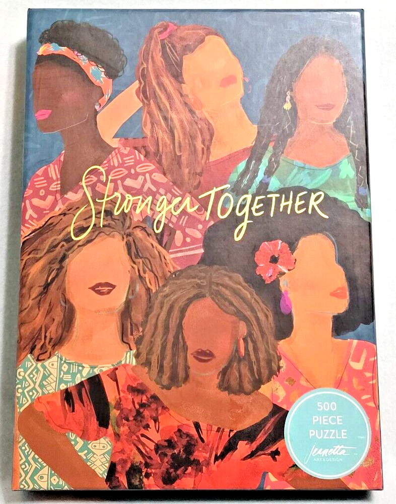Eccolo Stronger Together Ethnic Women Empower Jigsaw Puzzle Jeanetta Gonzales