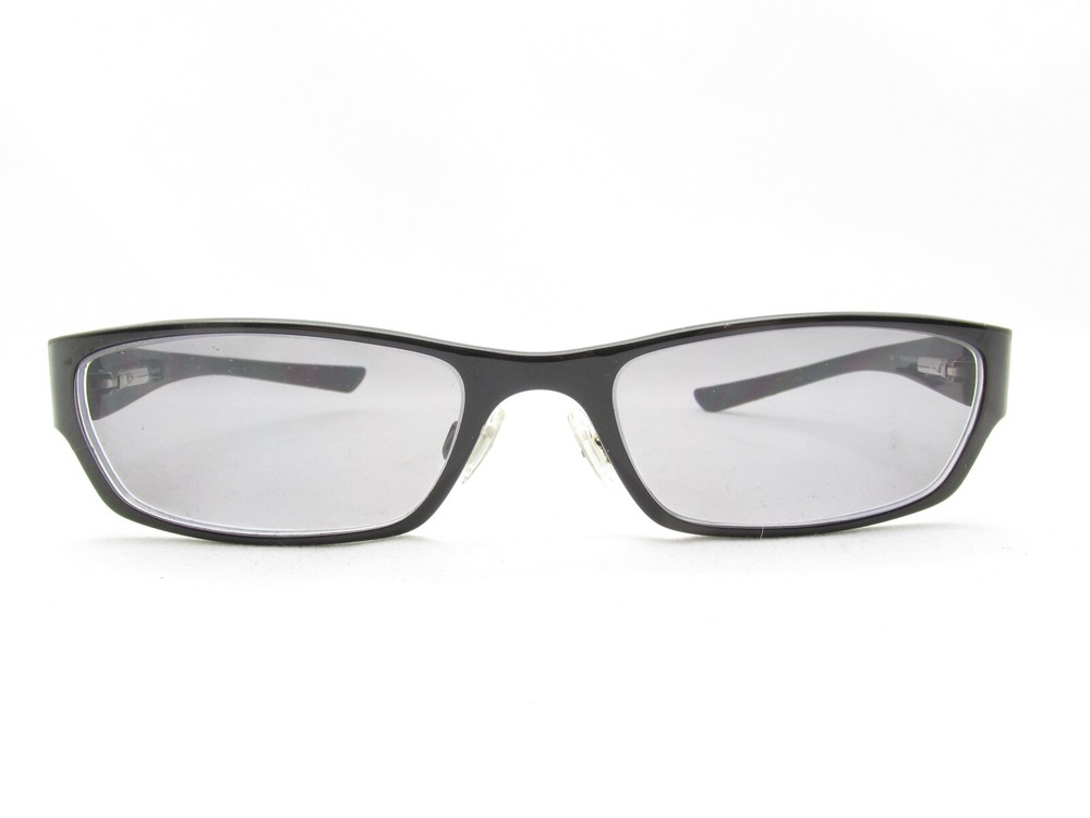 OAKLEY FATE 4.0 POLISHED BLACK SPORTS WRAP EYEGLASSES FRAMES 52-17-134 117788