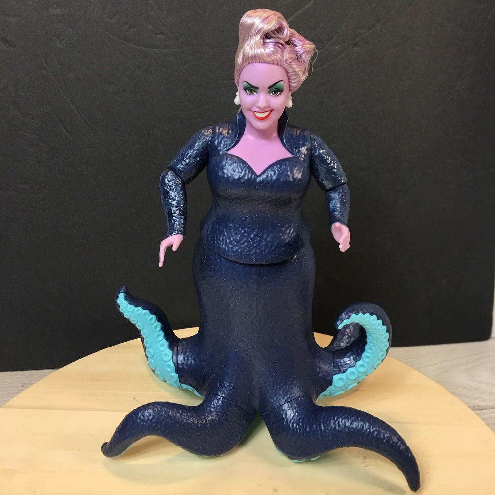 Disney Princess Mattel The Little Mermaid Ursula Doll Melissa McCarthy 11.5”