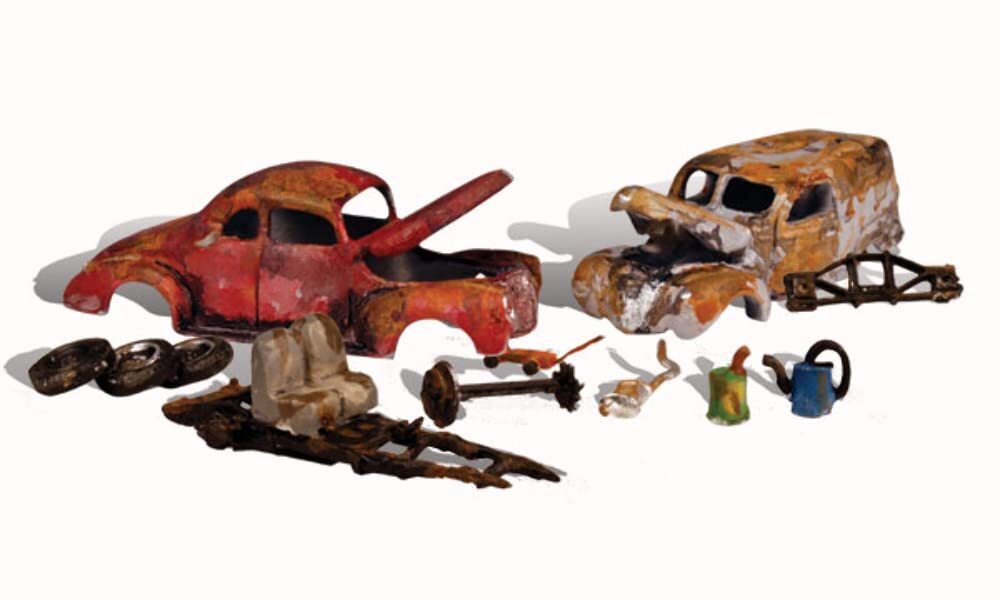 WOODLAND SCENICS AS5563 Junk Cars HO WOOU5563