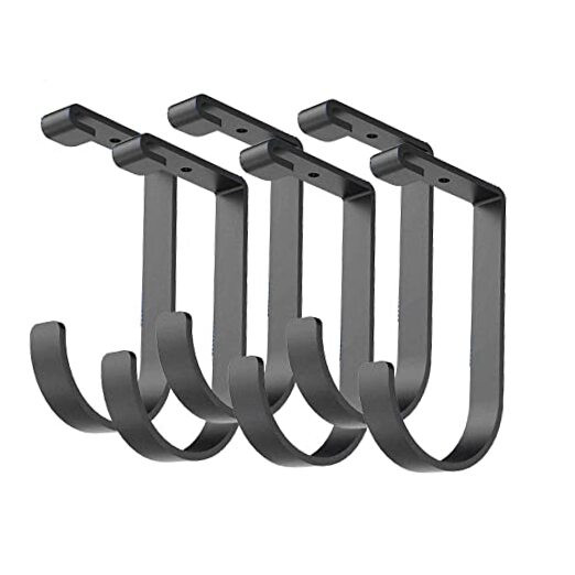 Add-On Storage Hook Accessory for Ceiling Rack and Wall Shelving, Overhead
