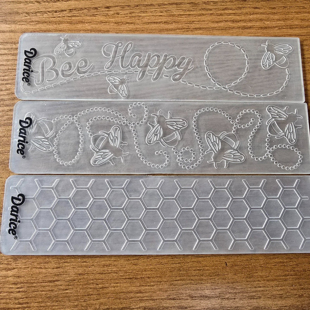 Darice Bee-themed Embossing Folders