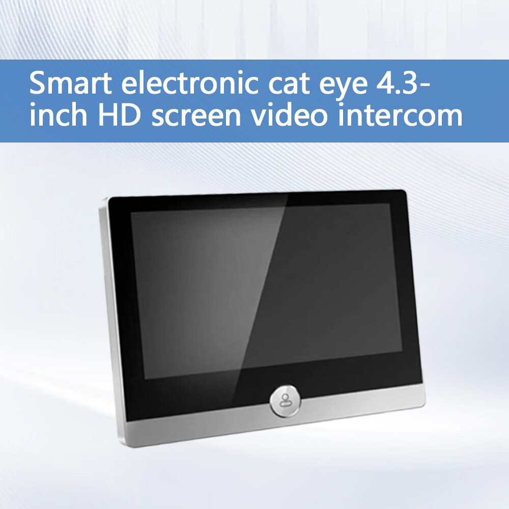Smart 4.3inch 1080P Wifi Peephole Doorbell Viewer Video Camera with Monitor Z2XZ