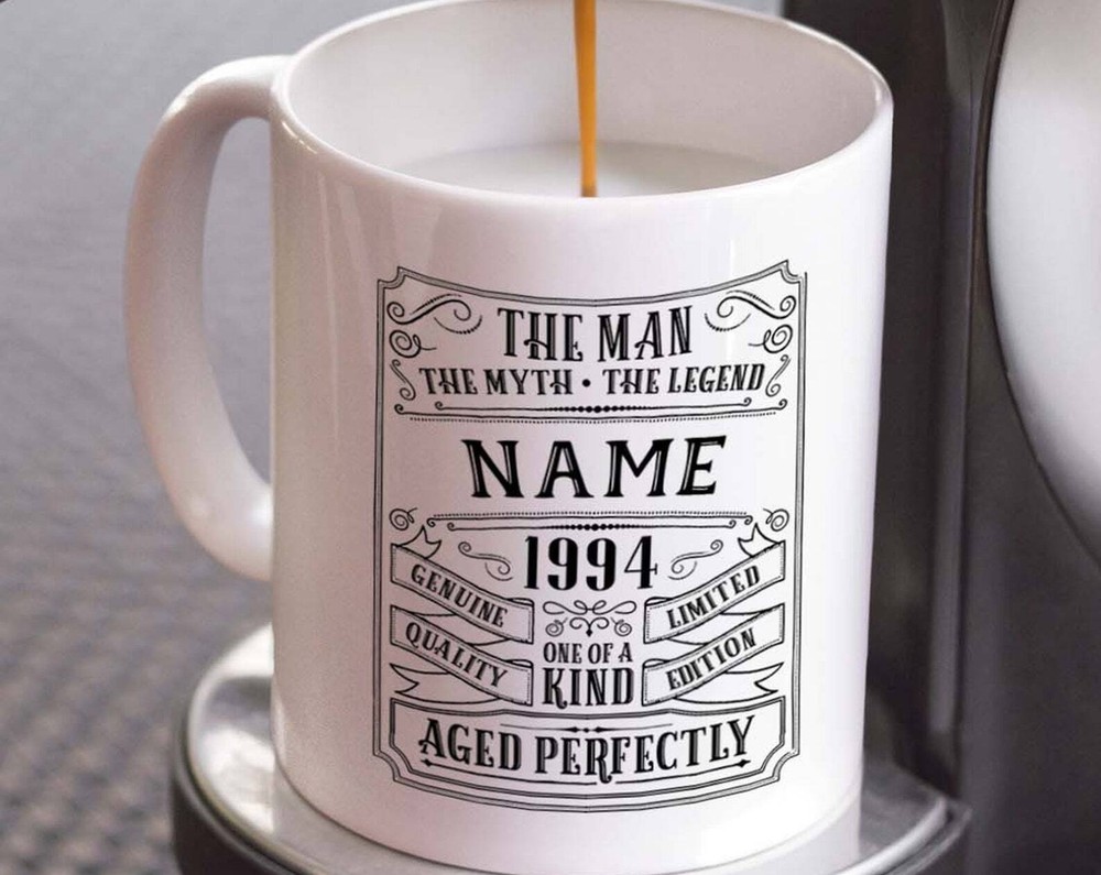 Personalised 27th Birthday Mug 1994 Birthday Mug 27th Birthday Gift Idea 27th