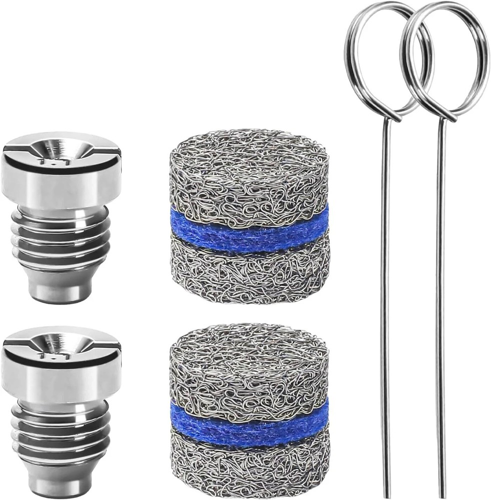 1.1 mm Orifice Foam Cannon Nozzle and Maker Meshes Kit for 2PACK