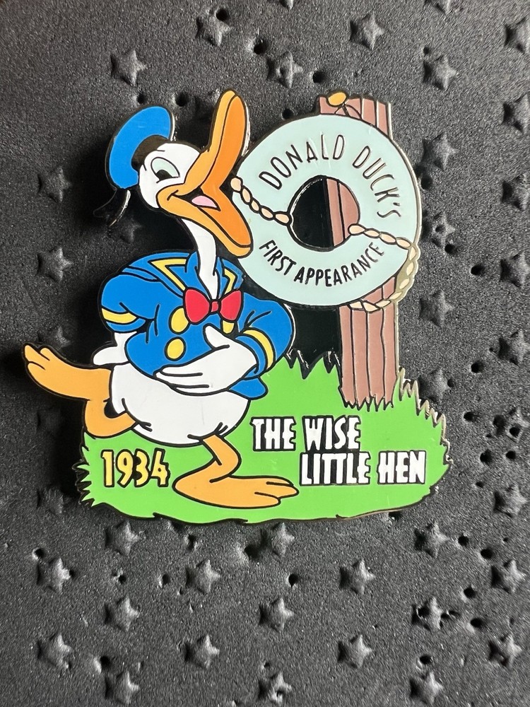 1999 Disney Millennium Pin 49 Donald Duck First Appearance Vintage Collectible  