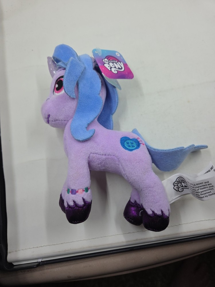 G5 My Little Pony 6 Inch Izzy Moonbow Plush Toy 2021 Movie Edition  