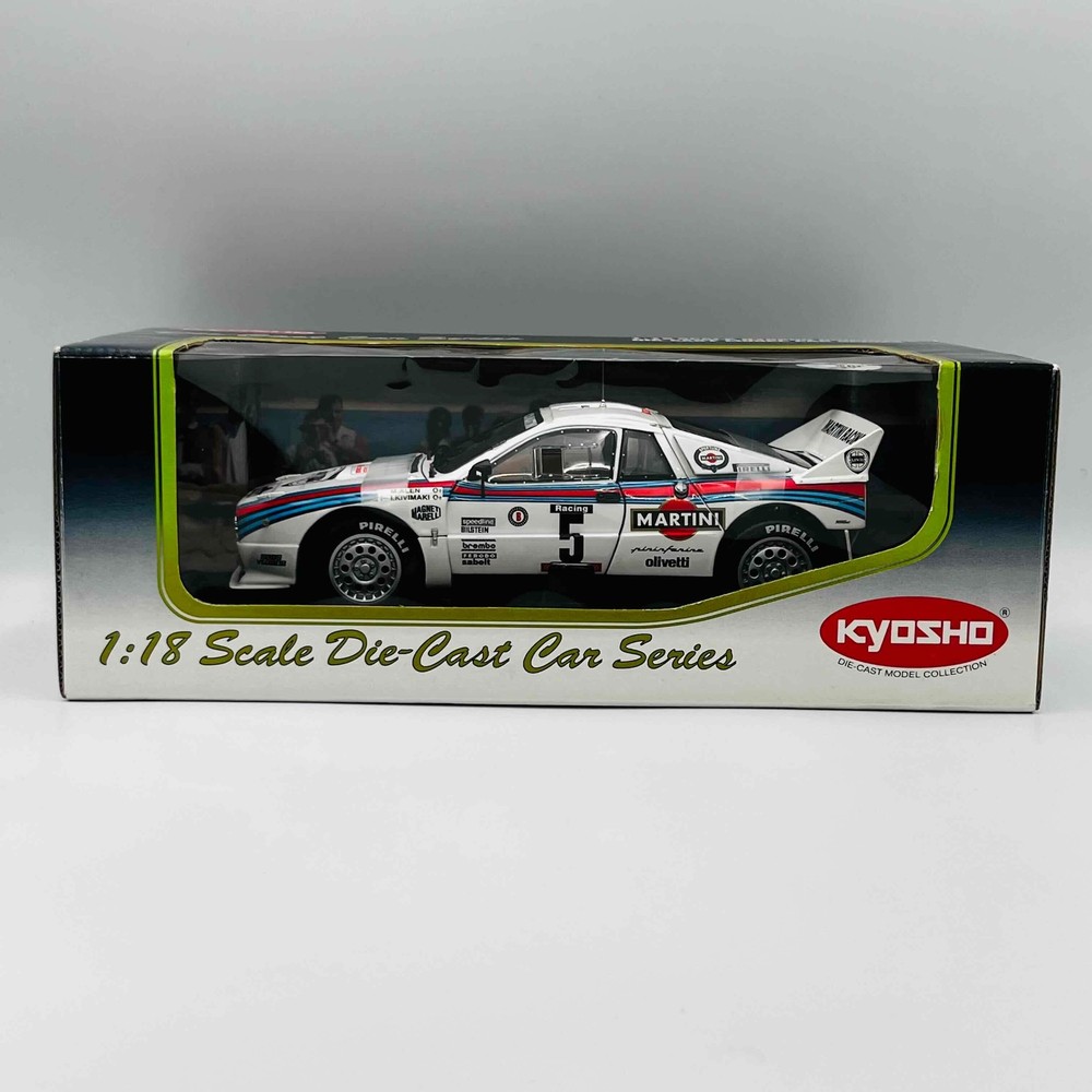 Kyosho 1/18 Lancia 037 Rally 84 Tour de Corse No.5 08301A