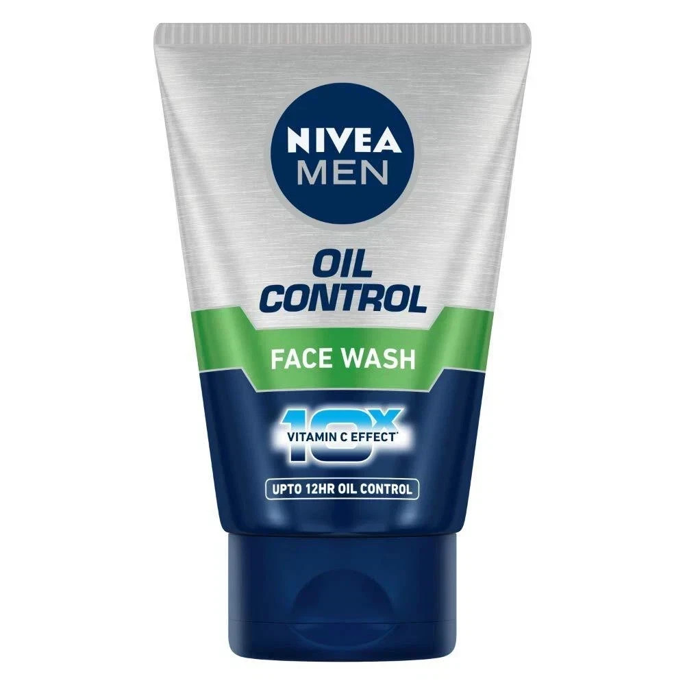 Nivea Men Oil Control Face Wash 100gm for All Skin Types