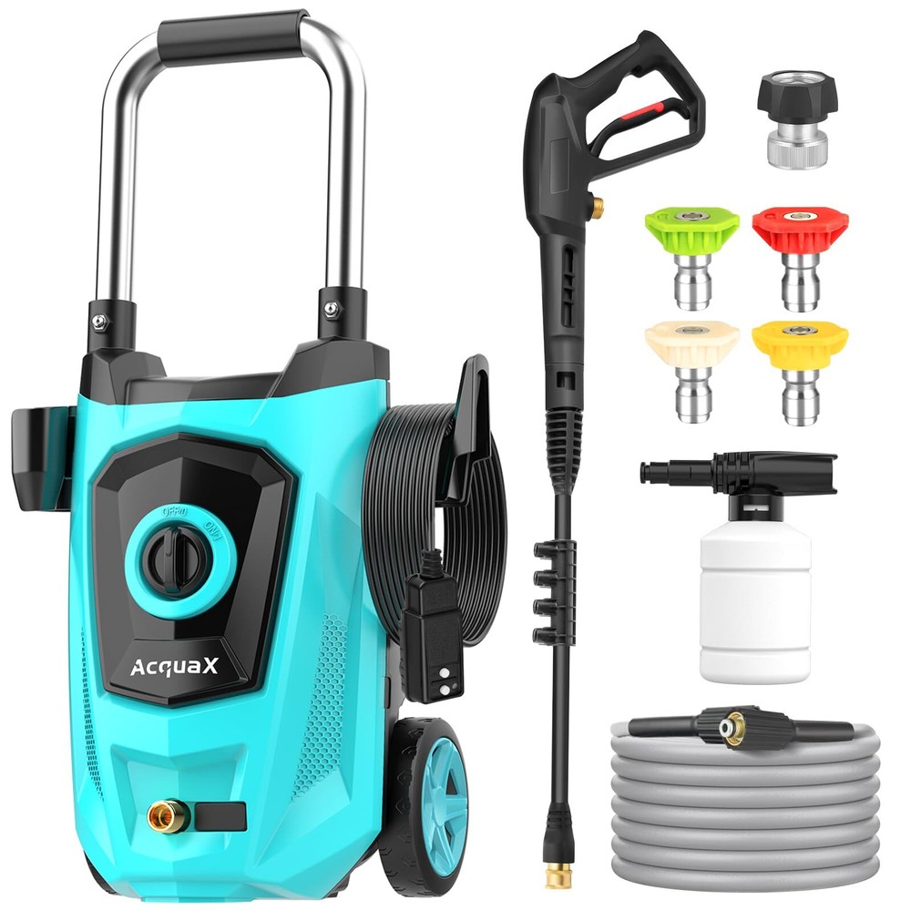 Electric Pressure Washer- 4300 PSI 2.8 GPM Power Washer with Upgraded High Pr...