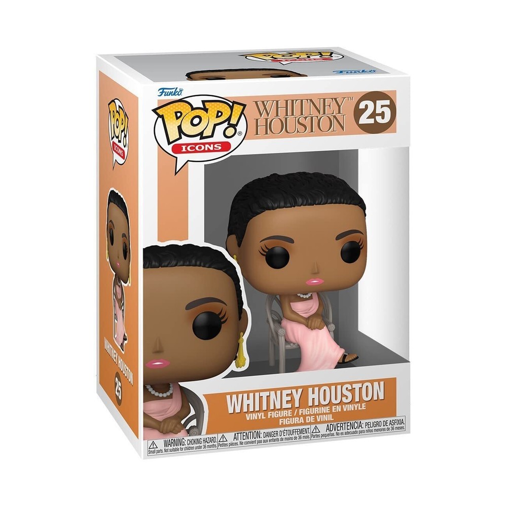 Funko POP! Icons: Whitney Houston - Debut - Collectable Vinyl Figure - Gift Idea