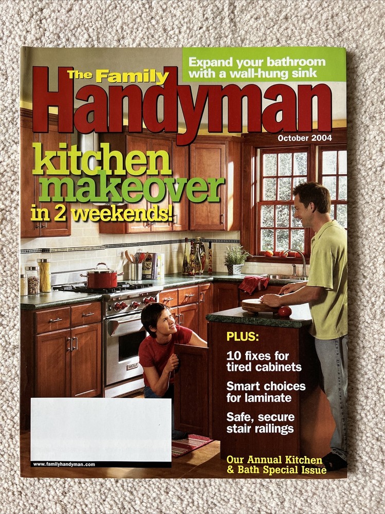 Magazine - FAMILY HANDYMAN - Oct 2004 - Annual Kitchen & Bath Issue, Makeover