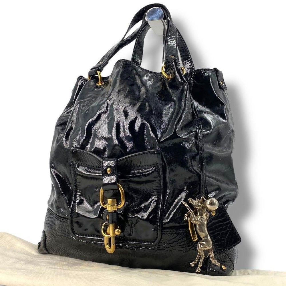 Chloe Y2K Vintage Limited Edition Kerala Patent Tote Bag Rare