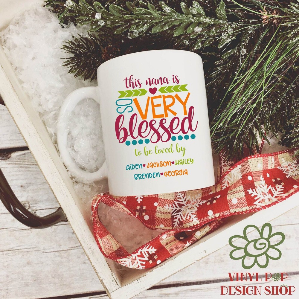 Nana Coffee Mug Mother's Day Mug Nana Coffee Mug Grandma Loves Her Grandkid