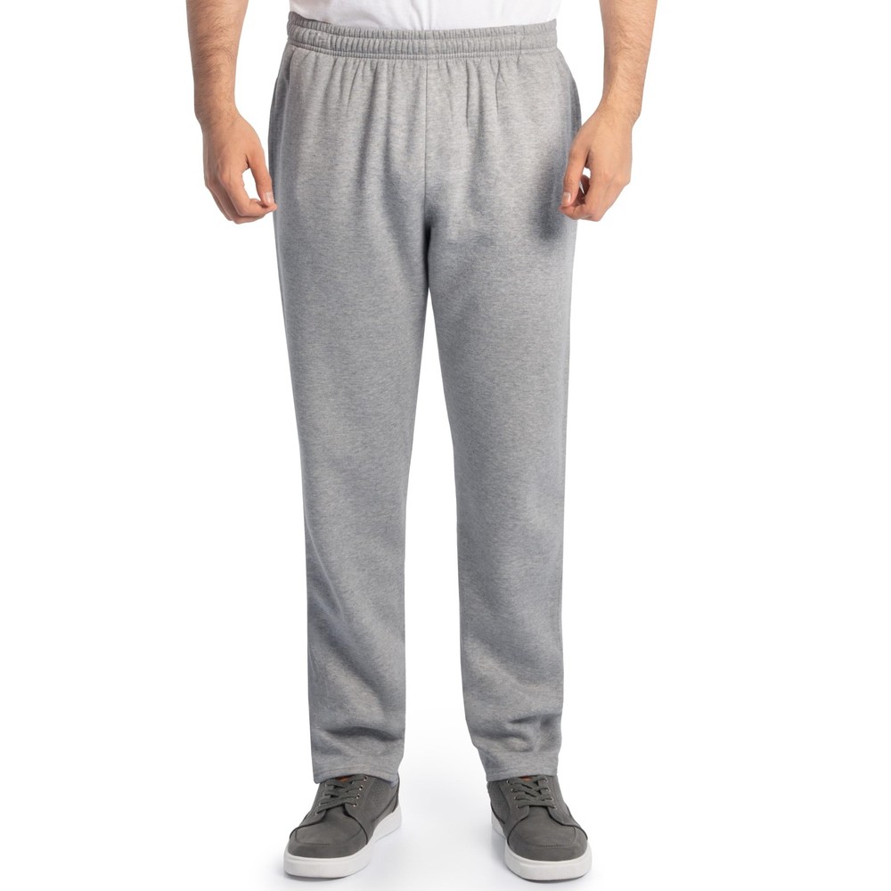 Fruit of The Loom Men's Eversoft Fleece Open Bottom Sweatpants with Pockets, ...