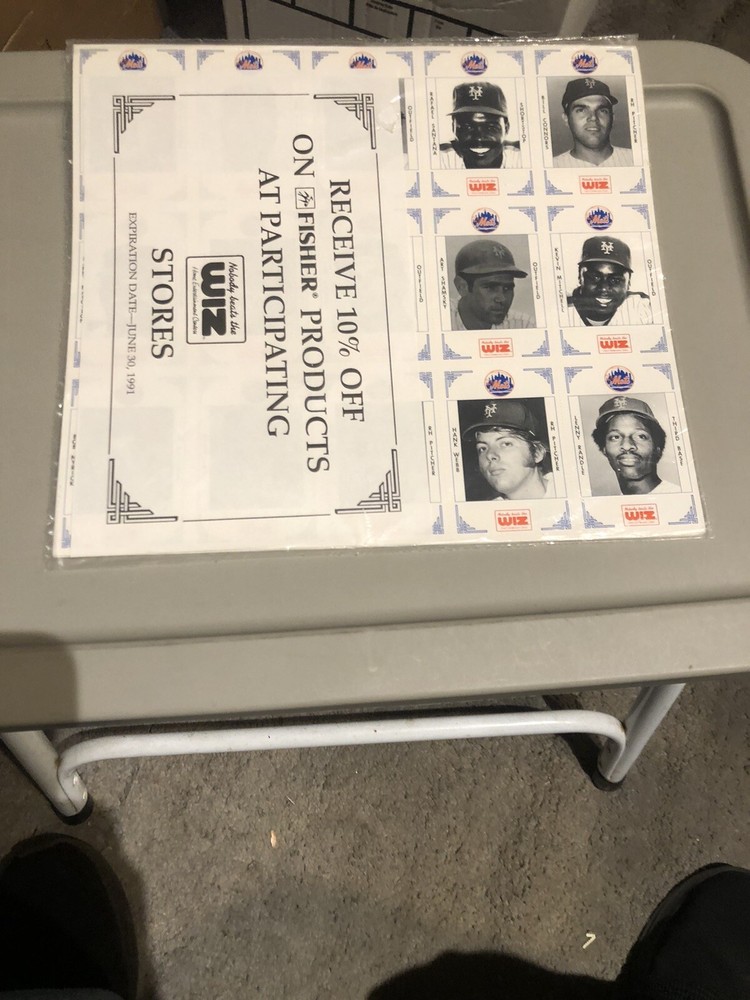 1991 New York Mets Baseball Card Set-150 Cards Factory Sealed-Wiz/Fischer SGA