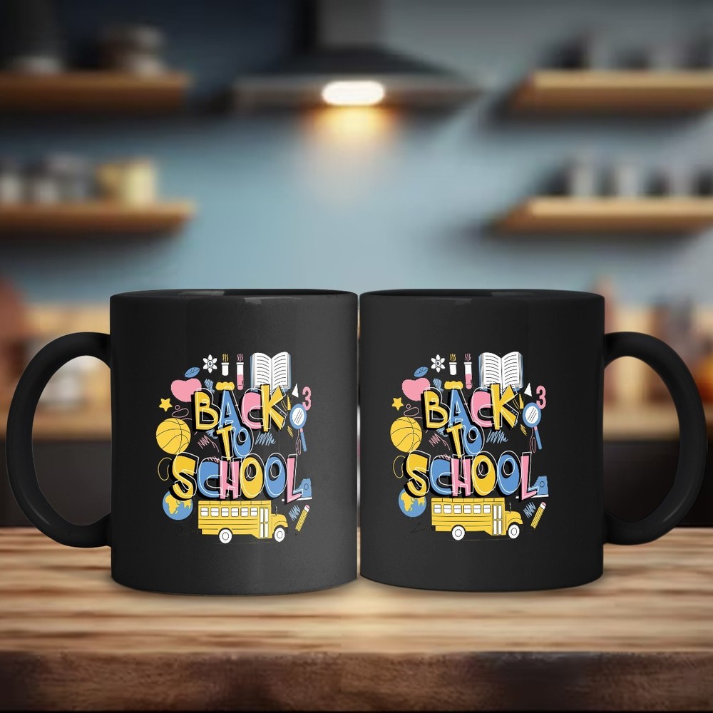 Custom Back to School Teacher Student 1st Day Personalized Mug-image