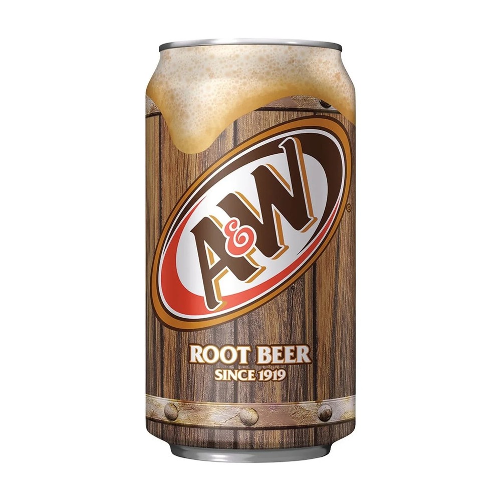 A&W Root Beer Soda Pop, 12 fl oz, 12 Pack Cans