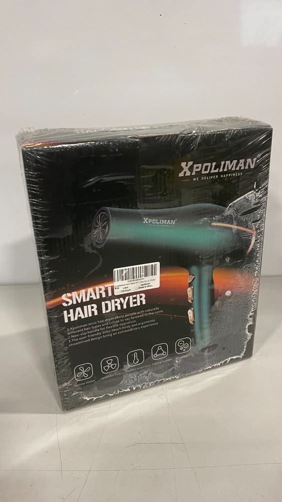 Pro Ionic Salon Hair Blower Dryer,Xpoliman Powerful 2000 Watt W AC Motor Green