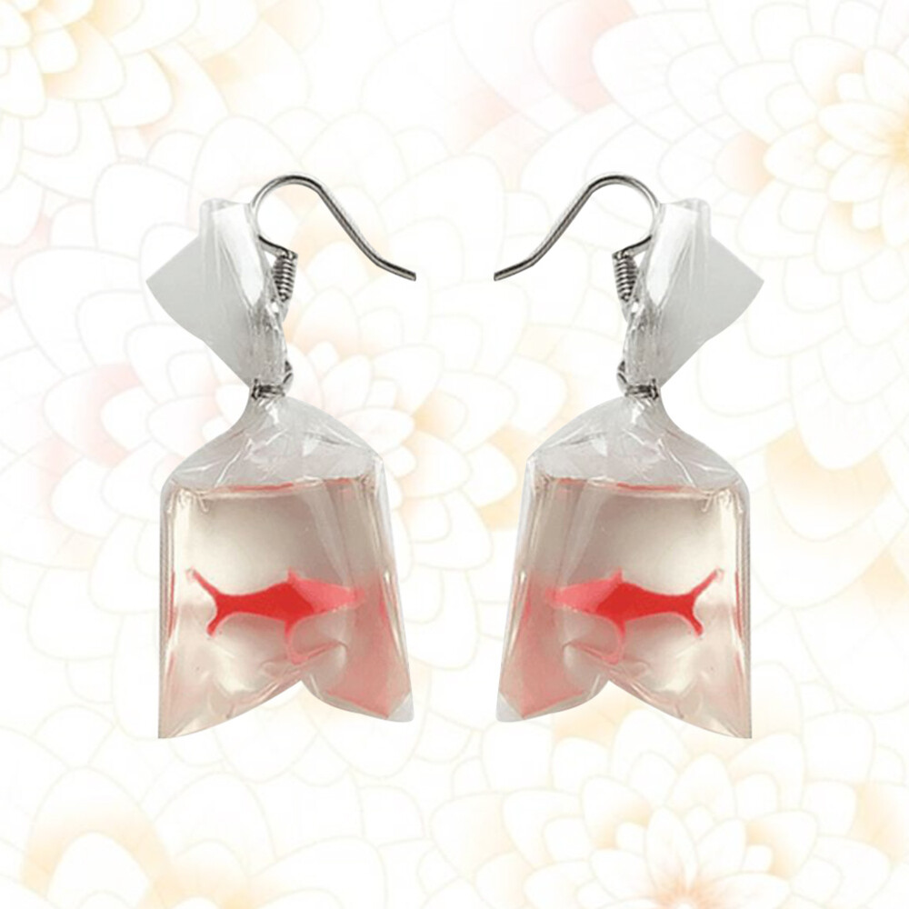 Drop Dangle Earrings Tassel Earrings Goldfish Eardrop Goldfish Pendant Earrings