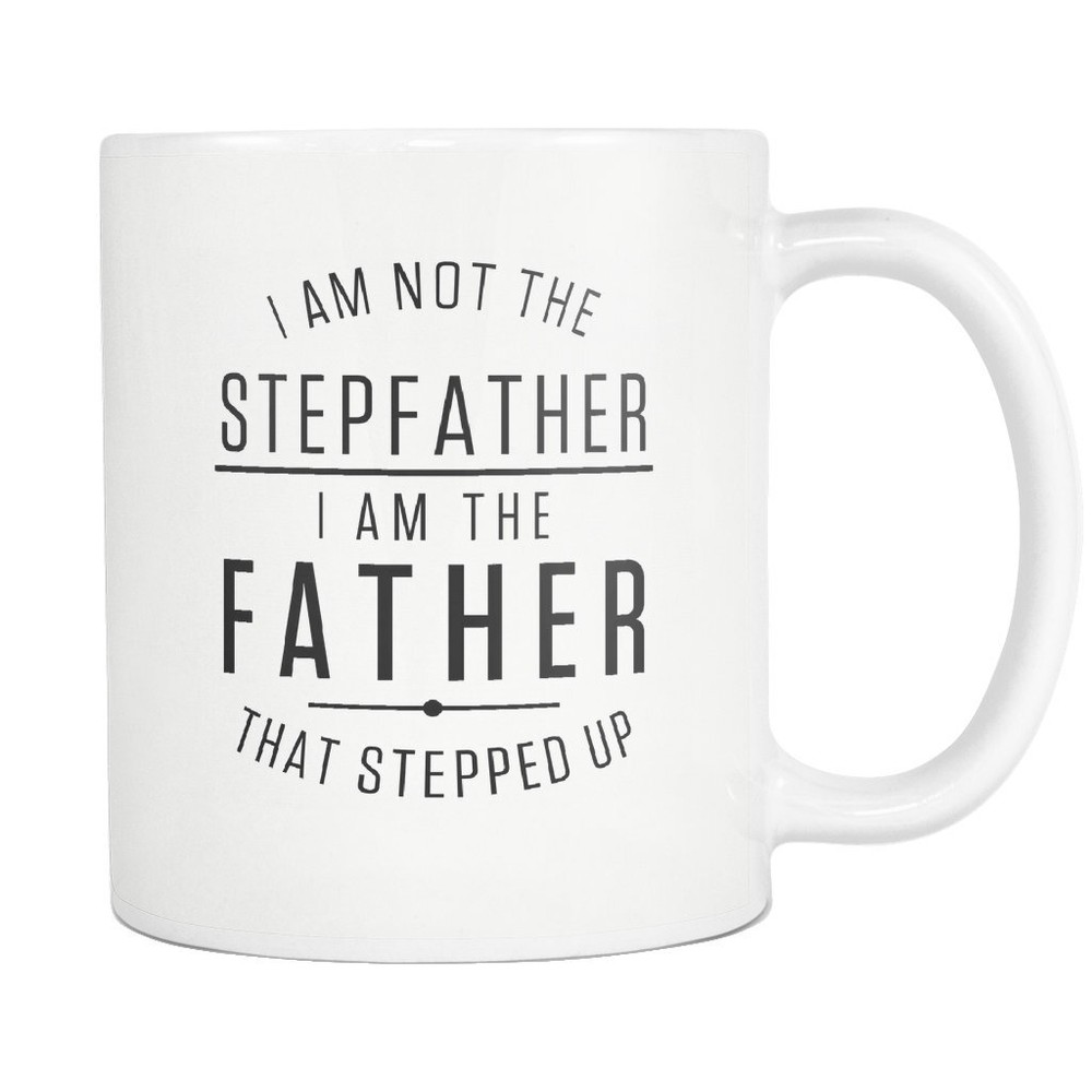 Custom Engraved Step Dad Mug – Personalized Gift for Stepfathers