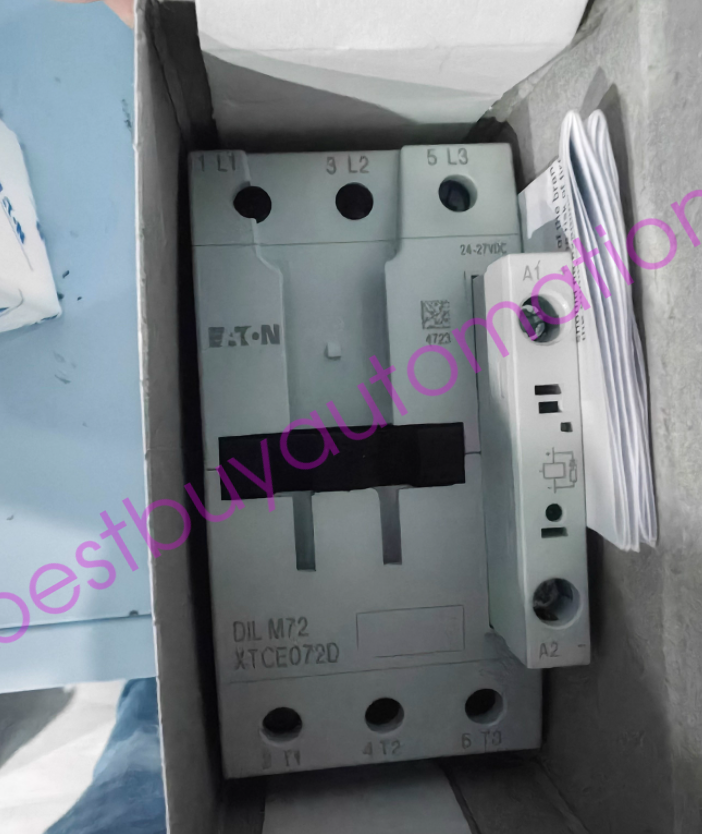 1PC NEW EATON MOELLER Contactor DILM72(RDC24) DILM72 24-27VDC XTCE072D00TD #LL