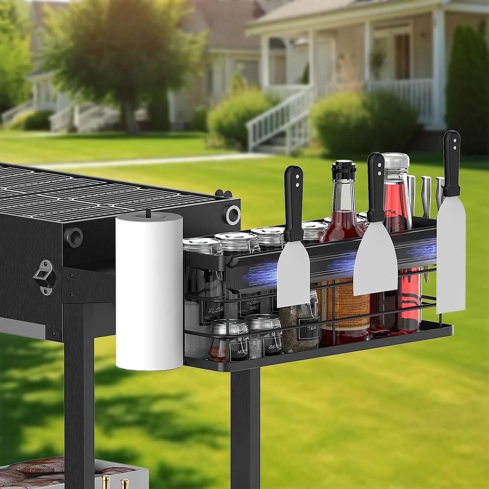 Space-Saving Blackstone Griddle Caddy Accessory with Fast Shipping