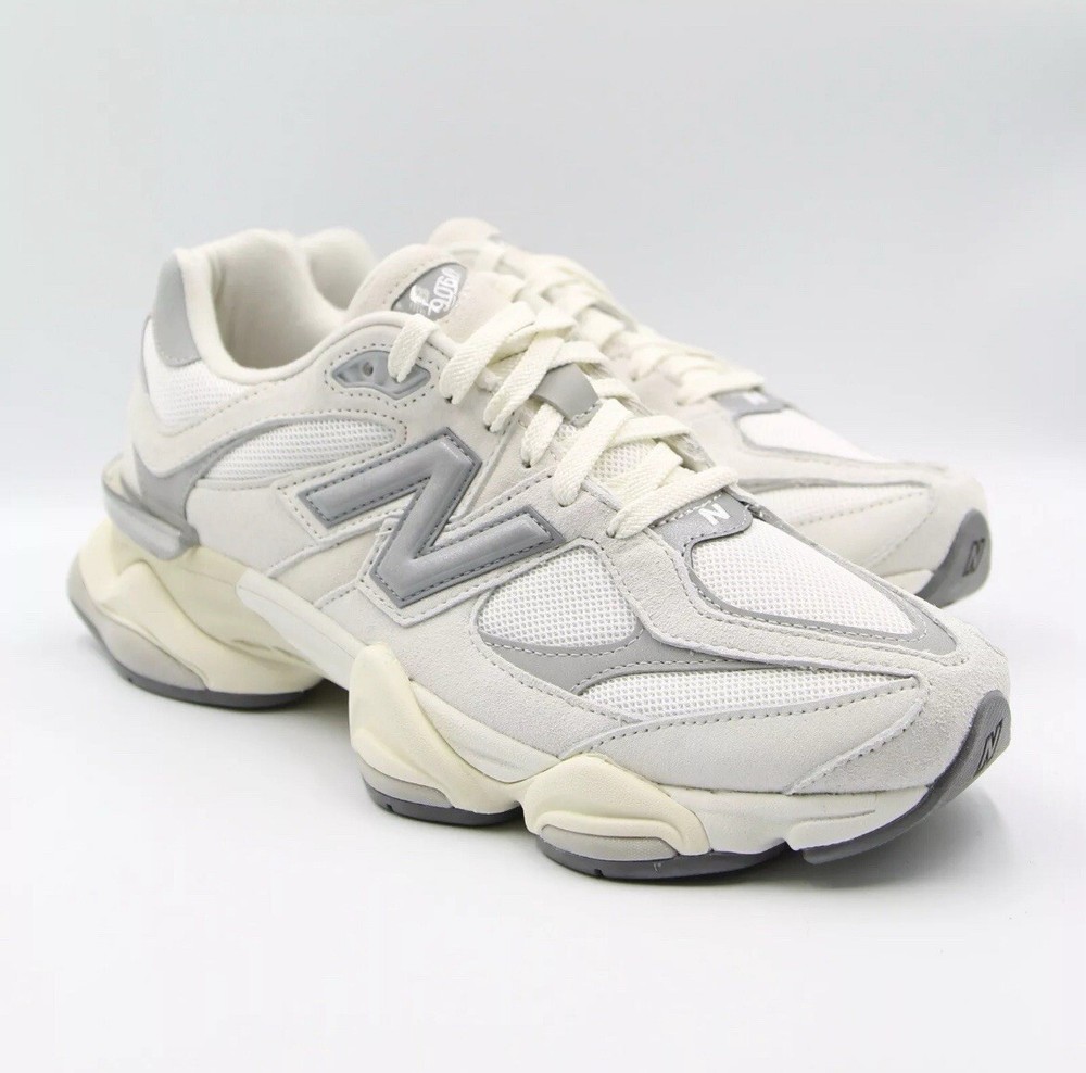 Size 10- New Balance 9060 Sea Salt Brown Wide Width D