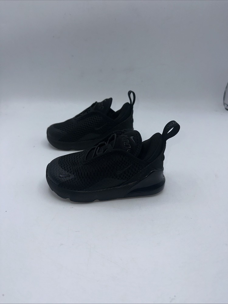BOYS TODDLER NIKE AIR MAX 270_BLACK/BLACK DD1646-001-SIZE 7C