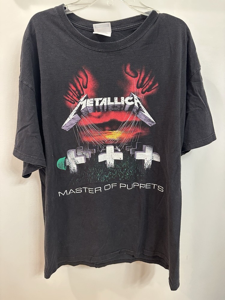 Vintage Metallica Master of Puppets T-shirt Size XL