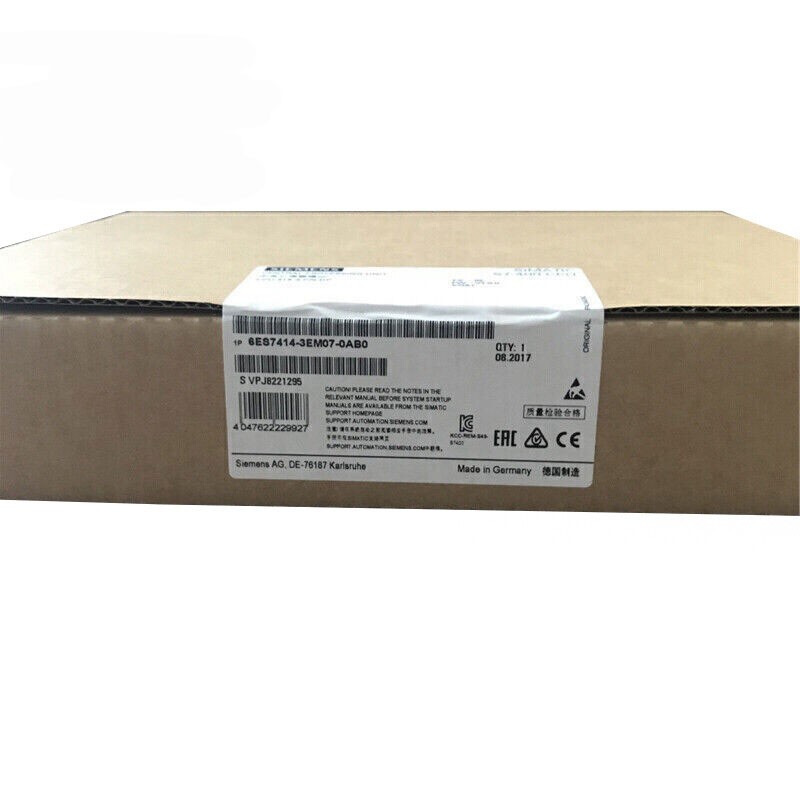 6ES7 414-3EM07-0AB0 NEW SIEMENS 6ES7414-3EM07-0AB0 S7-400 CPU 414-3 PN/DP CPU