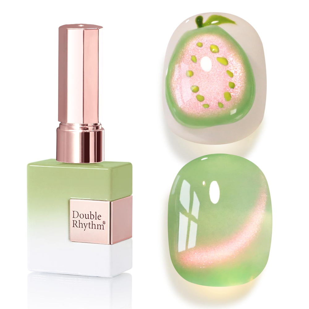 0.5 OZ Cat Eye Gel Polish with Magnet 15ML Holographic Glitter Shimmer Transluce