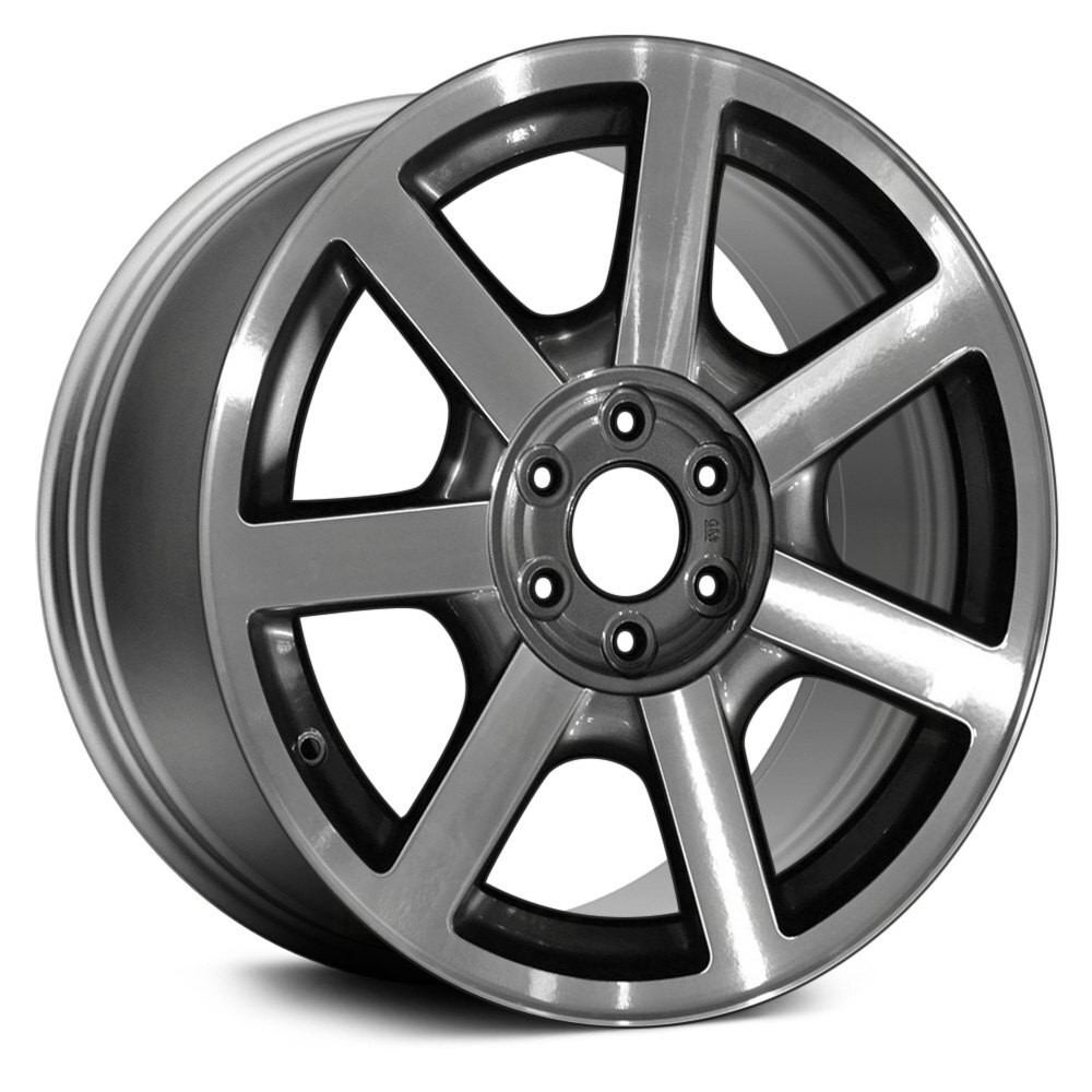 Wheel For 2004 Cadillac SRX 18x8 Alloy 6-114.3mm Bolt Pattern 7 I Spoke Silver